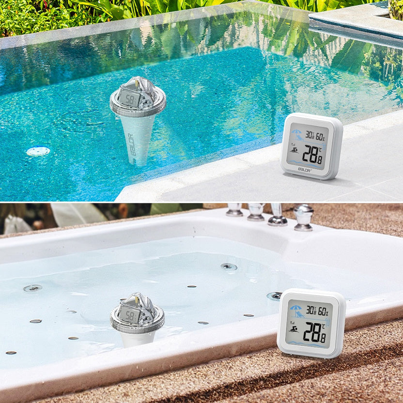 Trådlös pooltermometer