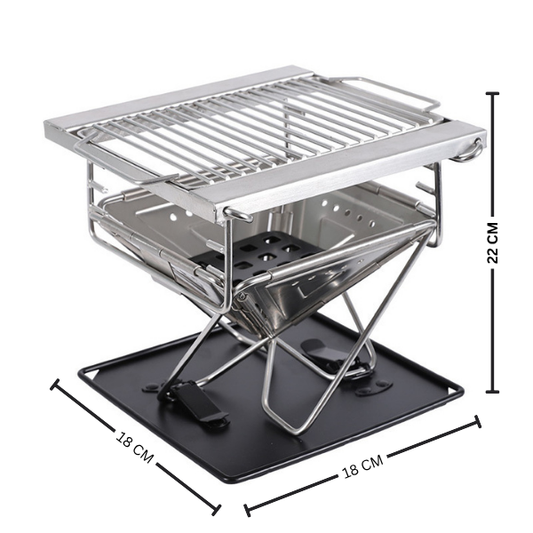 Flatpack grill, spis och eldgrop
