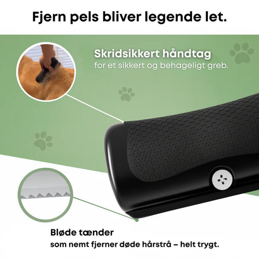 Hundborste som stoppar fällning och håller hemmet rent