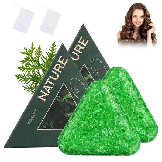 Herbal Heritage™ Cypress Leaf – Hårvækstshampoobar