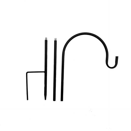 Shepherd's Hook 80 cm – Stabil trädgårdskrok i smidesjärn