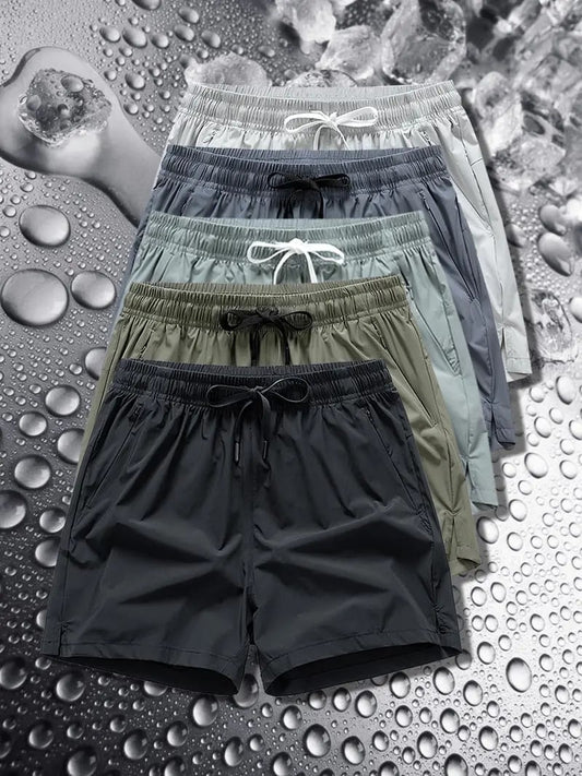 Shorts för herr med dragkedjsfickor