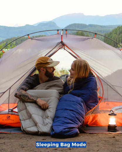 ❄3-i-1 ultralett termisk poncho