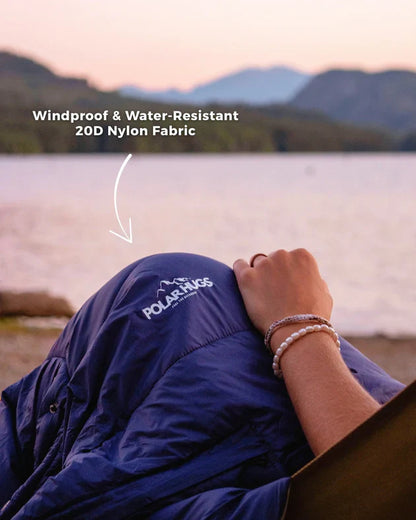 ❄3-i-1 ultralett termisk poncho