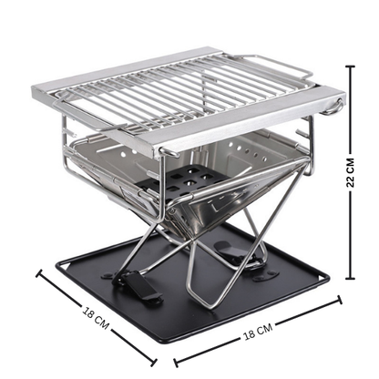 Flatpack grill, spis och eldgrop