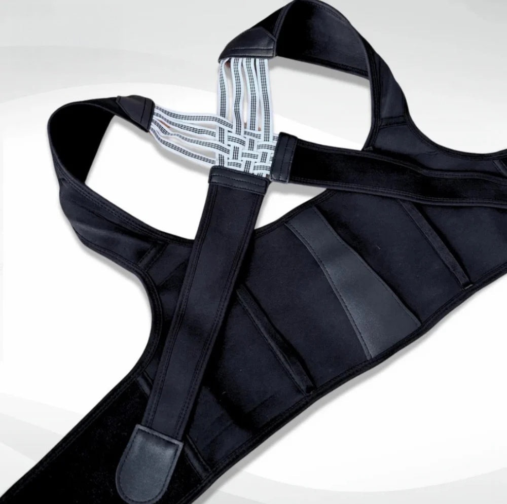 Komfortabel og justerbar holdningskorrigerer for nakke- og ryggsmerter og stiv nakke – Rask smertelindring og bedre holdning 