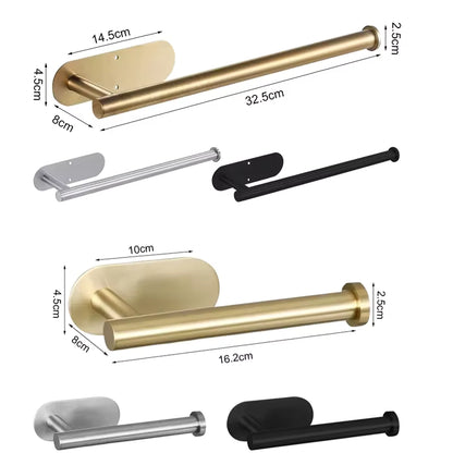 StickMount papirholder – Selvklebende holder for papir, håndklær og kjøkkenruller – monteres uten boring, skruer eller verktøy. 