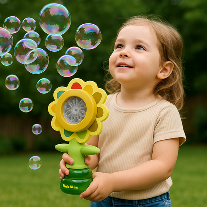 Skakande bubbelblomma – rolig leksak för barn