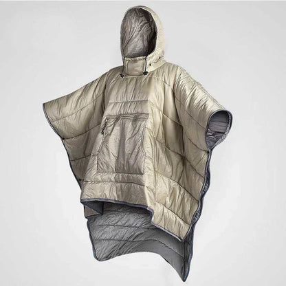 ❄3-i-1 ultralett termisk poncho