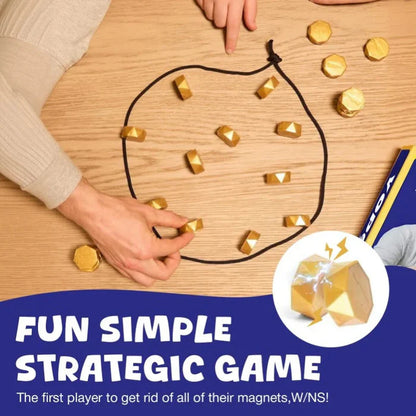 Magnetisk balanse- og strategispill for hele familien, 2–4 spillere