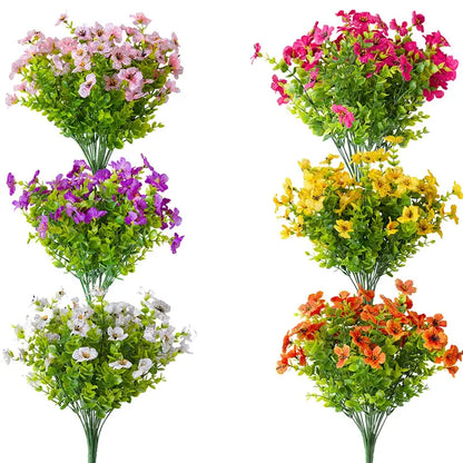 🔥Sista dagen 50% rabatt🔥 Realistiska UV-beständiga utomhusblommor – Kräver inget underhåll