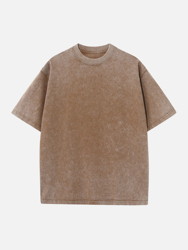 Vintage-tvättad oversized t-shirt