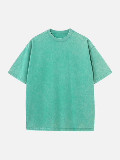 Vintage-tvättad oversized t-shirt