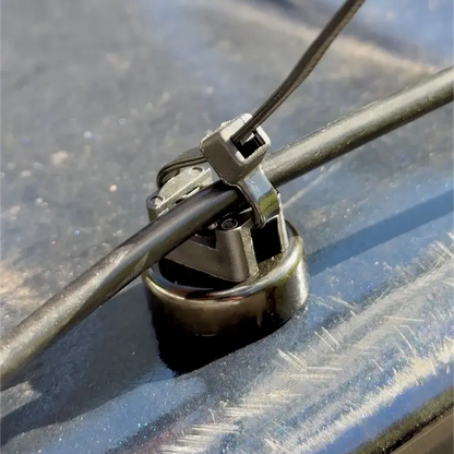 Magnetiske kabelbinderholdere