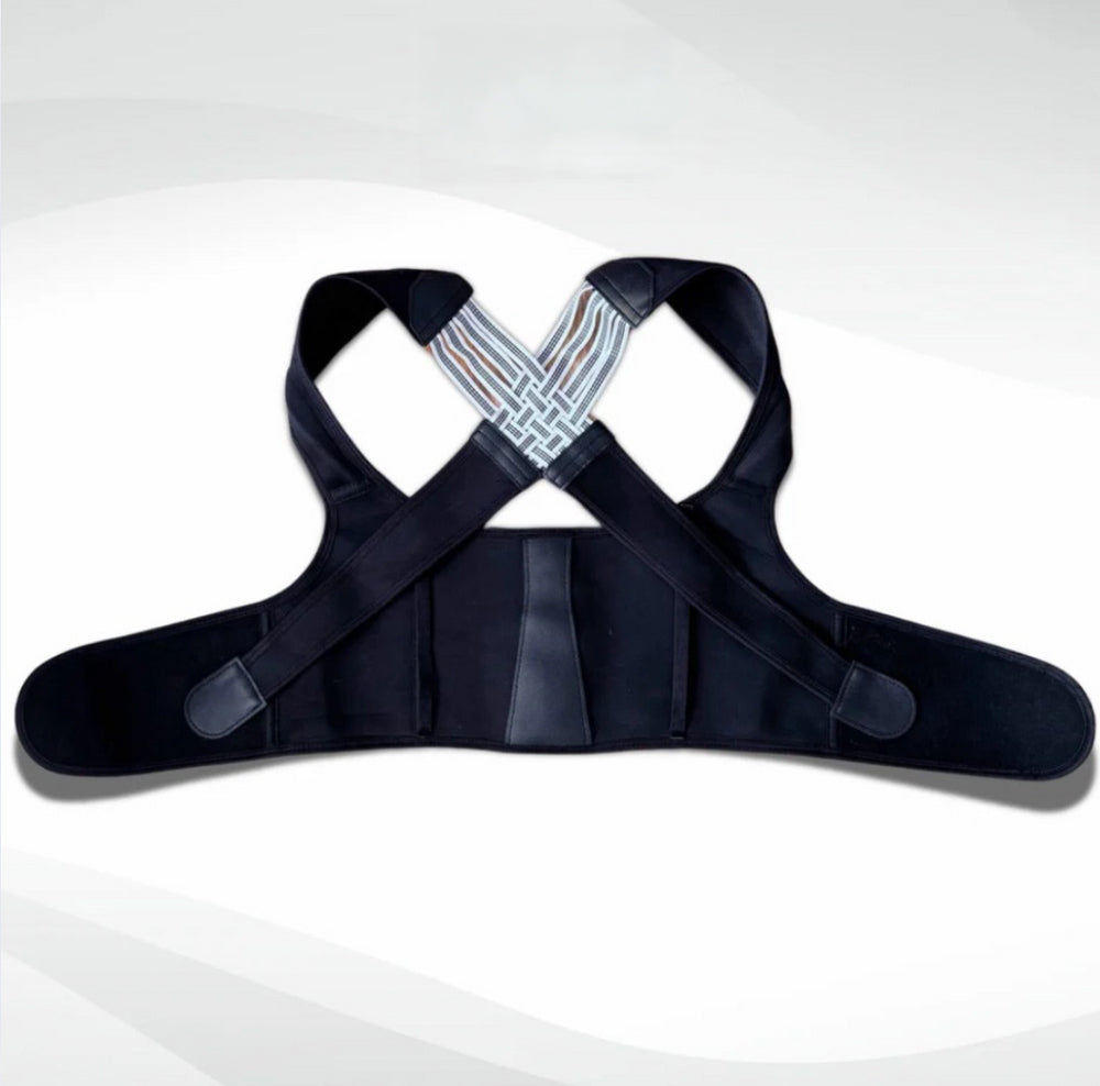 Komfortabel og justerbar holdningskorrigerer for nakke- og ryggsmerter og stiv nakke – Rask smertelindring og bedre holdning 