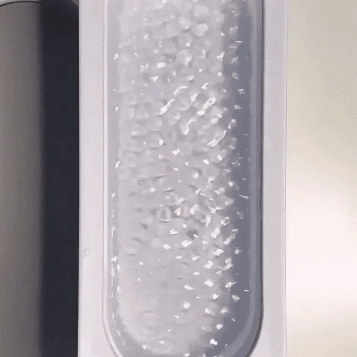 Krystallklare glass uten rengjøringskluter og striper