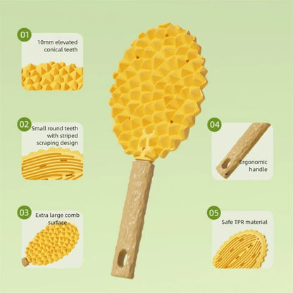 Hjem Utendørs Kjæledyr Durian Massasjekam Kattehårfjerning Flytende Kattehårrenser Børstekam 