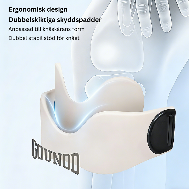 Silikonkneskål for patella: Stabiliserer kneskålen og reduserer risikoen for kneskader under fysisk aktivitet og hopping, samtidig som den lindrer smerte.🏃‍♂️🦵
