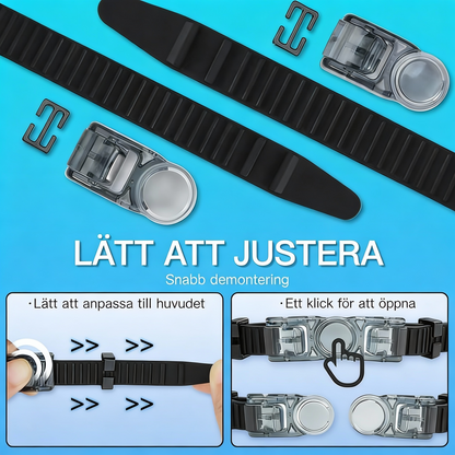 💦👀 Lekkasjefrie svømmebriller – for voksne og barn🏄🌊