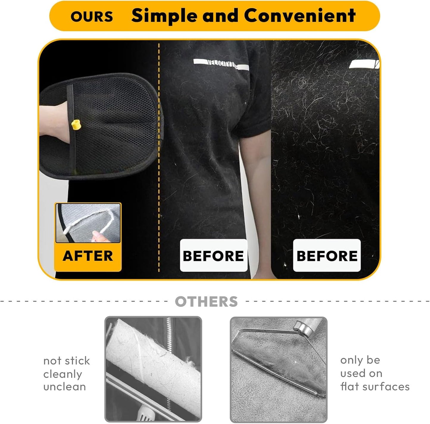 🔥Hansker for fjerning av dyrehår🐱🐕