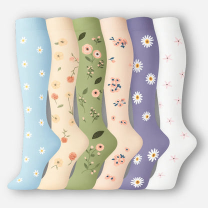 6-pakning med kompresjonsstrømper