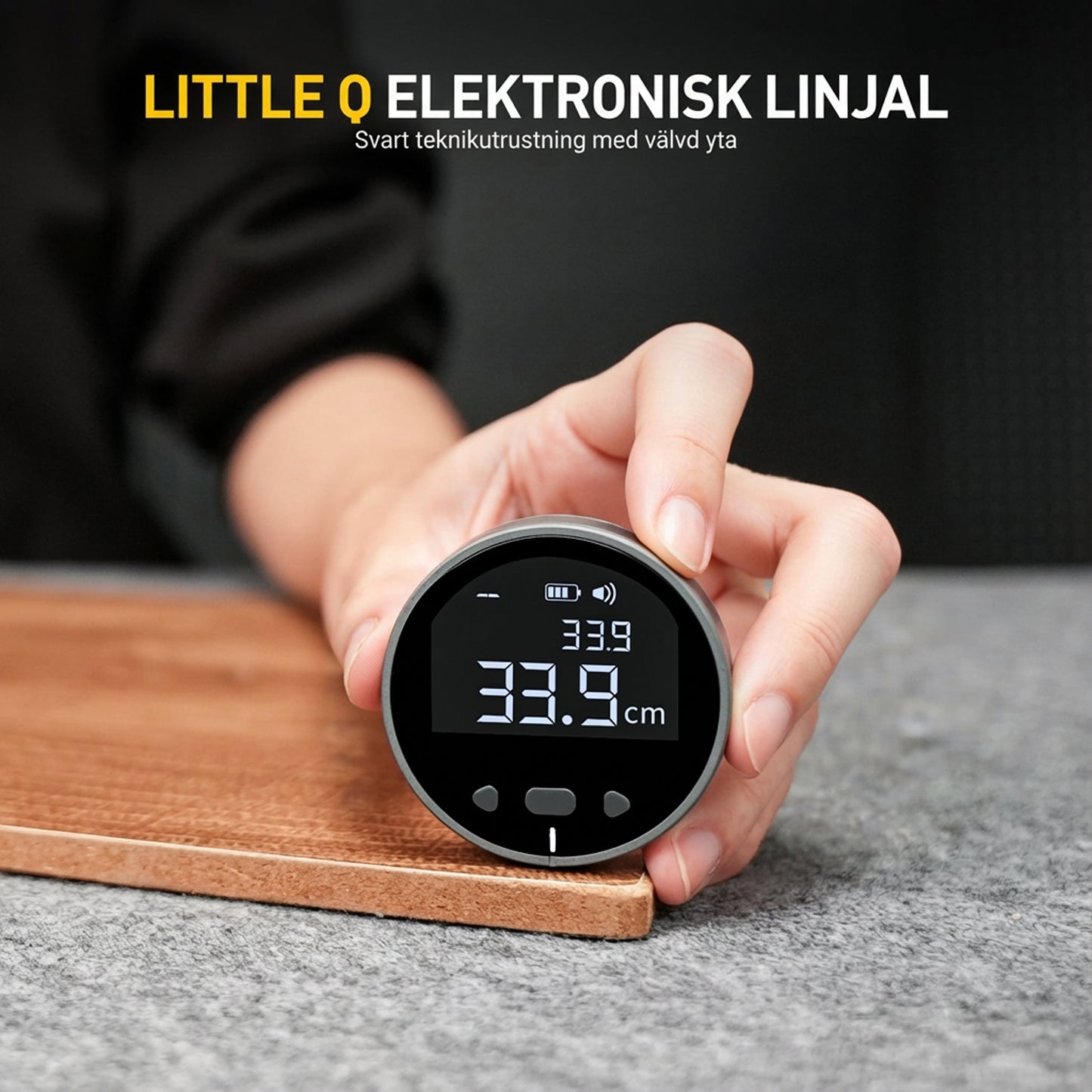 MiniQ Smart Elektroniskt Måttband 📐🔋
