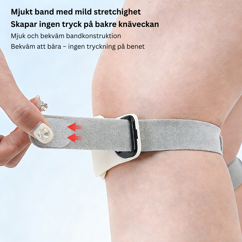 Silikonkneskål for patella: Stabiliserer kneskålen og reduserer risikoen for kneskader under fysisk aktivitet og hopping, samtidig som den lindrer smerte.🏃‍♂️🦵