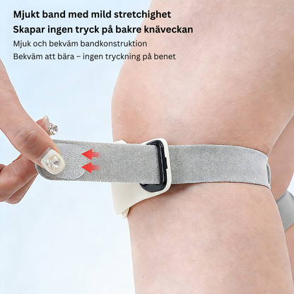 Silikonkneskål for patella: Stabiliserer kneskålen og reduserer risikoen for kneskader under fysisk aktivitet og hopping, samtidig som den lindrer smerte.🏃‍♂️🦵