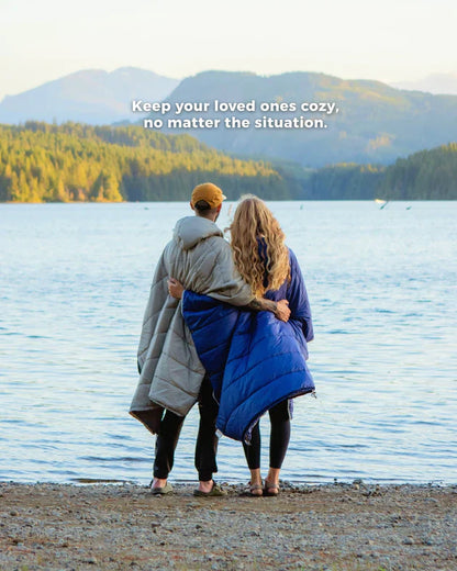 ❄3-i-1 ultralett termisk poncho