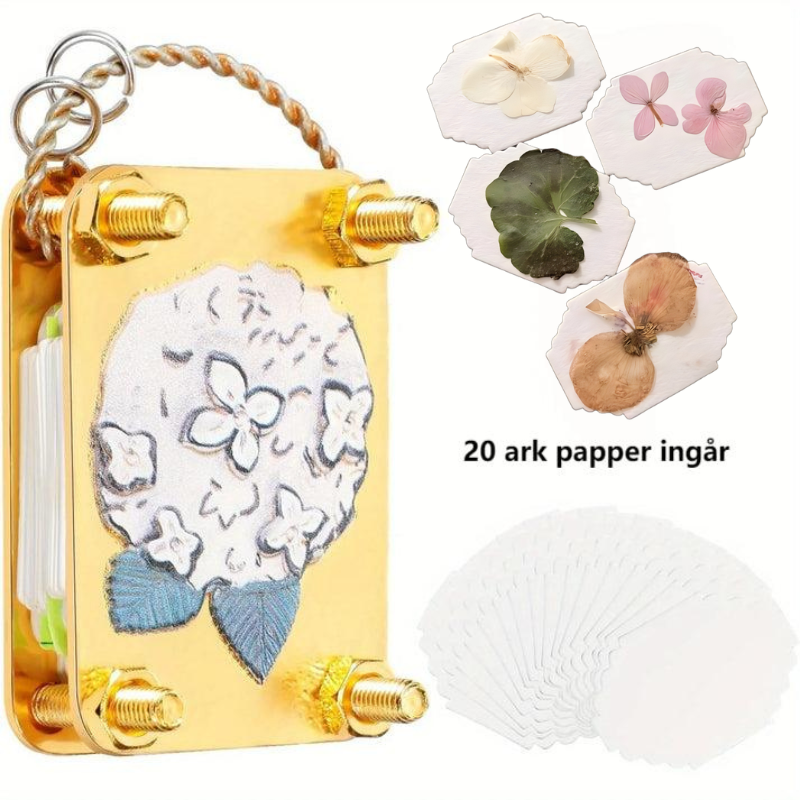 Mini Blomsterpresse