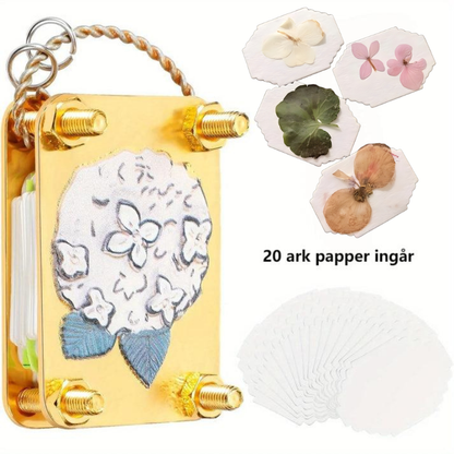 Mini Blomsterpresse
