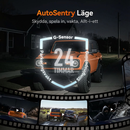 🚗✨ G900Pro 12MP Back­spegel med WiFi & Pekskärm – Premium Säkerhet med 30 Månaders Garanti