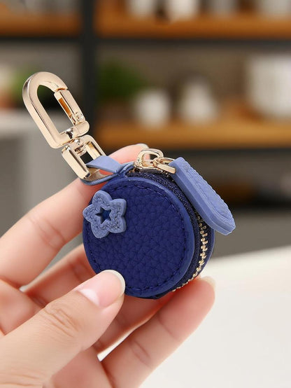 Søt fruktpose-anheng, stilig ryggsekk-anheng, søtt nøkkelring-tilbehør til vesker og ryggsekker, avslappet stil for alle årstider, veske-tilbehør 