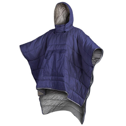 ❄3-i-1 ultralett termisk poncho