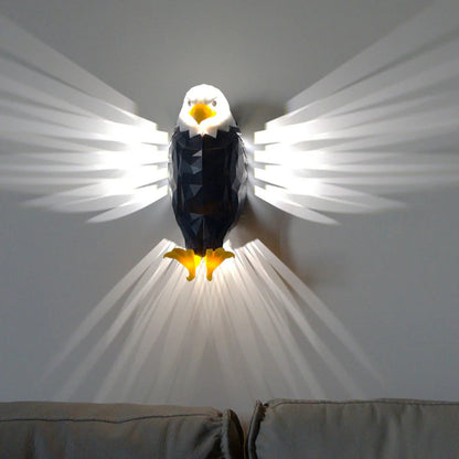 Dekorativ Örn Vägglampa – Stilren LED-belysning