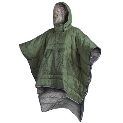 ❄3-i-1 ultralett termisk poncho