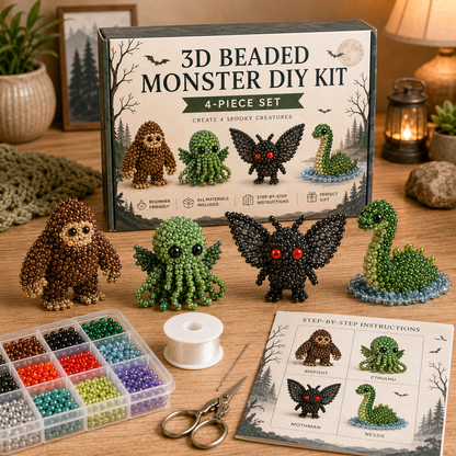 DIY‑kit för 3D‑pärldjur