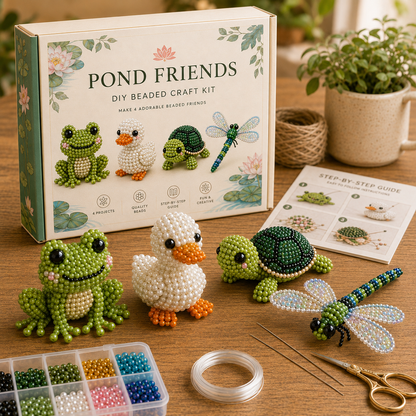 DIY‑kit för 3D‑pärldjur