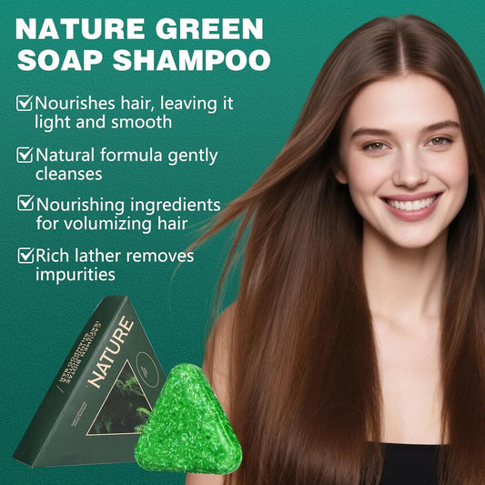 Herbal Heritage™ Cypress Leaf – Hårvækstshampoobar 
