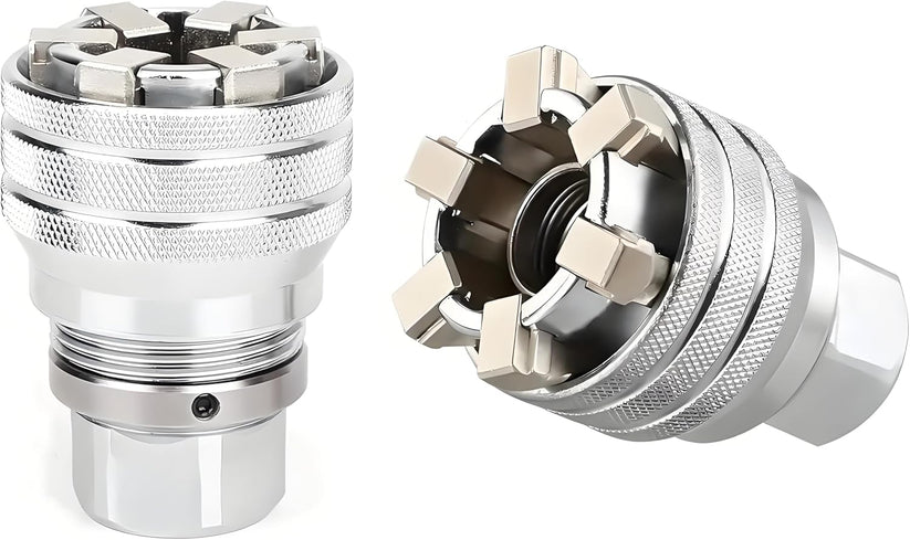 Uppgraderad Justerbar Universalsockel – 10–19 mm Multifunktionsnyckel