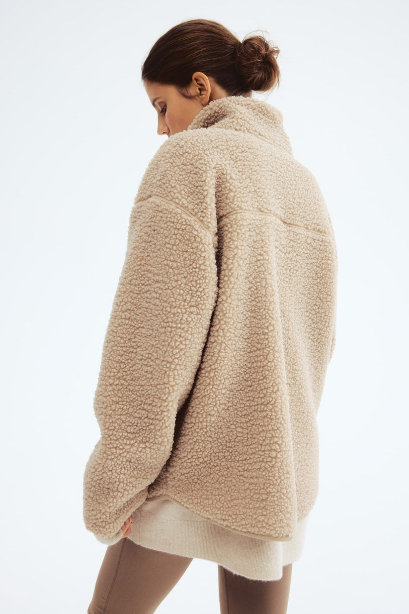 Fleecejakke til baby