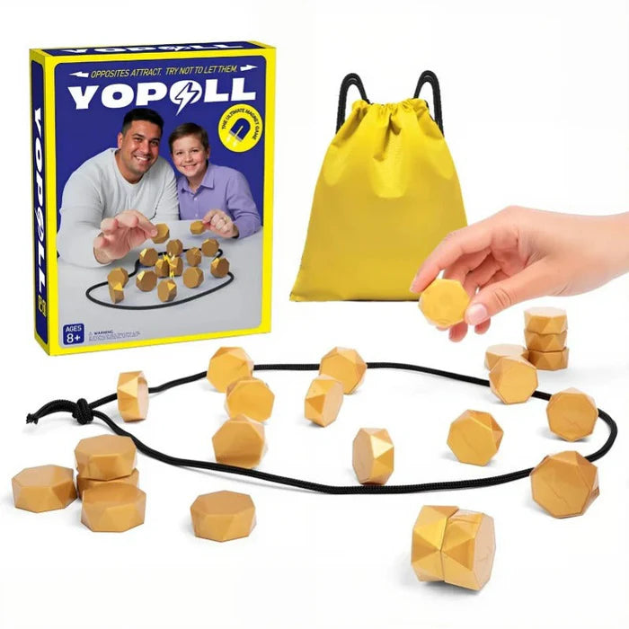 Magnetisk balanse- og strategispill for hele familien, 2–4 spillere