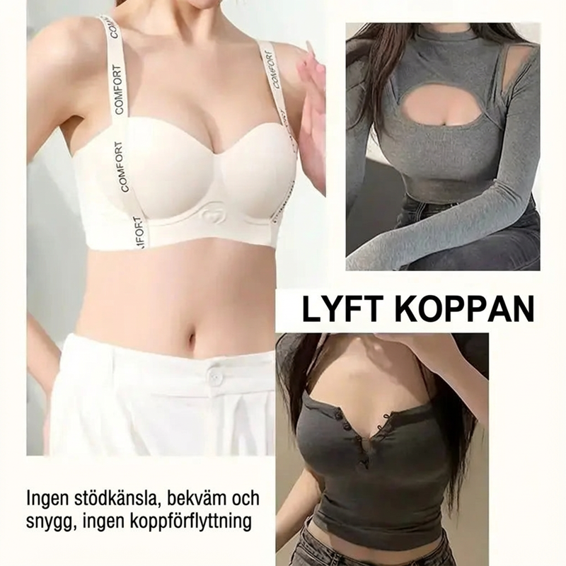 🔥Tidsbegrenset tilbud: Kjøp 1 få 1 gratis🔥Bøylefri sømløs BH med løfte- og formingseffekt 