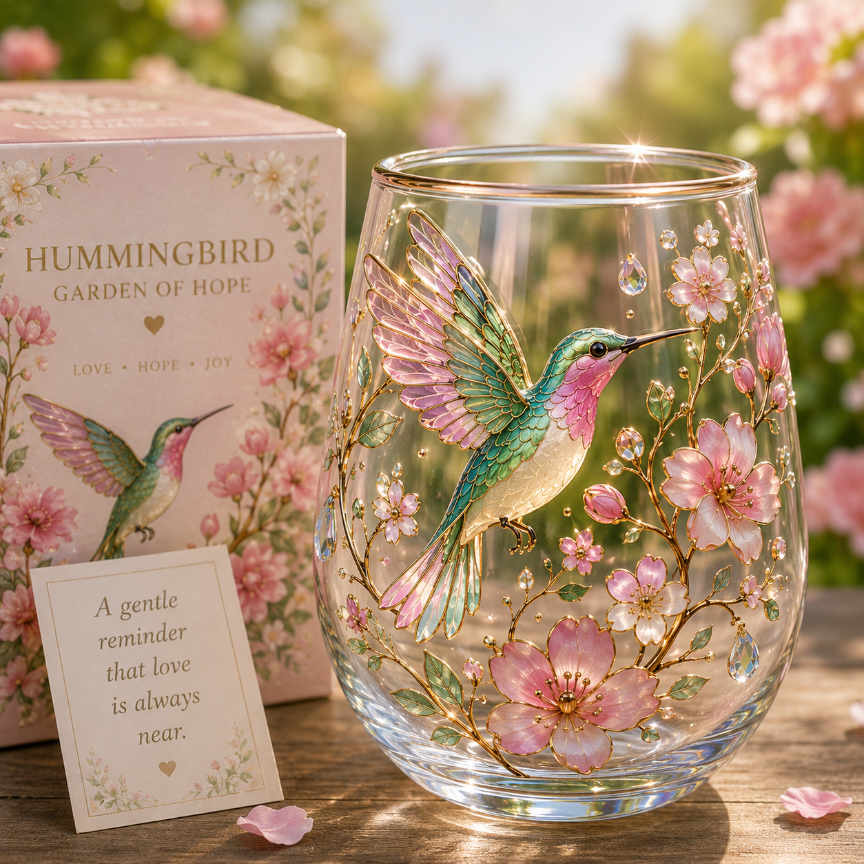 🌸🌿 Begrenset opplag 2026 | Tekopp i glass - Morgenlykke i hagen ☀️☕