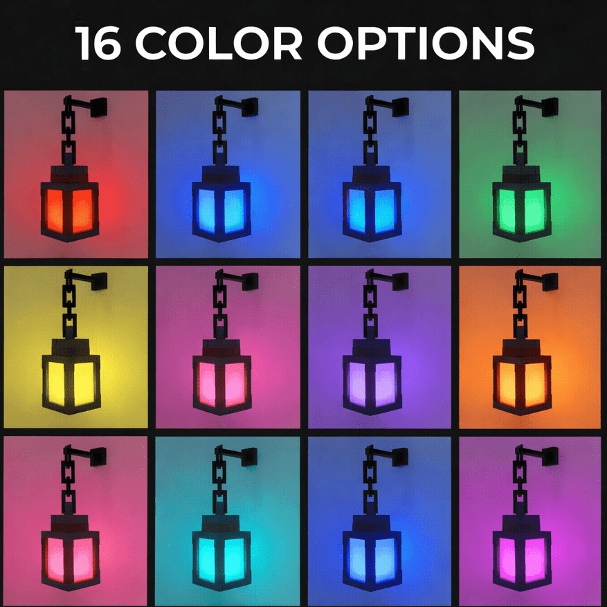 Pixel Lantern Light (16 Colors)