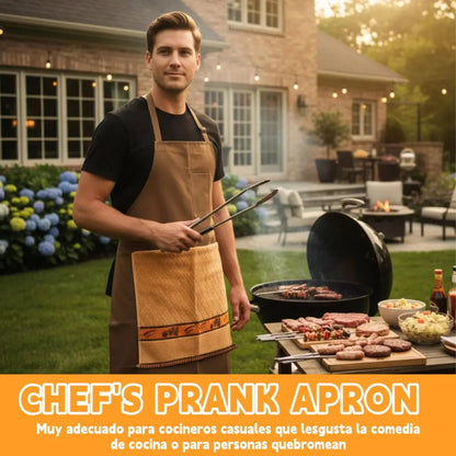 “Head Chef”-förkläde — BBQ‑presenten ingen ser komma
