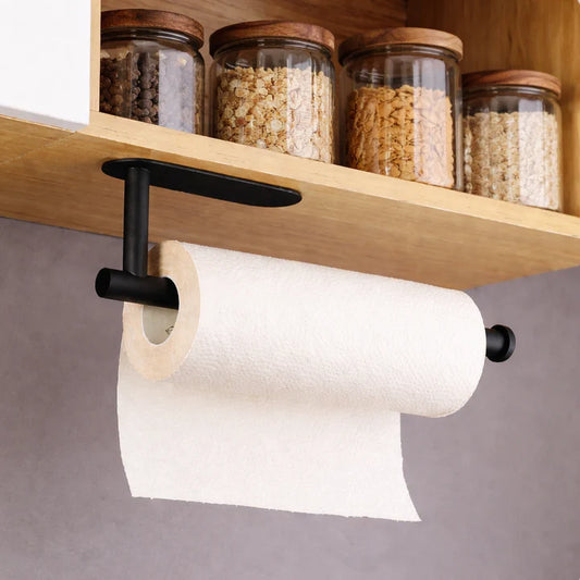 StickMount papirholder – Selvklebende holder for papir, håndklær og kjøkkenruller – monteres uten boring, skruer eller verktøy. 