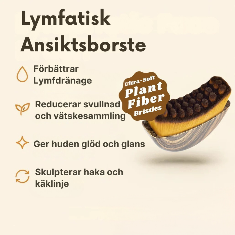 ✨✨Lymfatisk ansiktsbørste – Løft, form og glød! 【2-pakning gratistilbud】