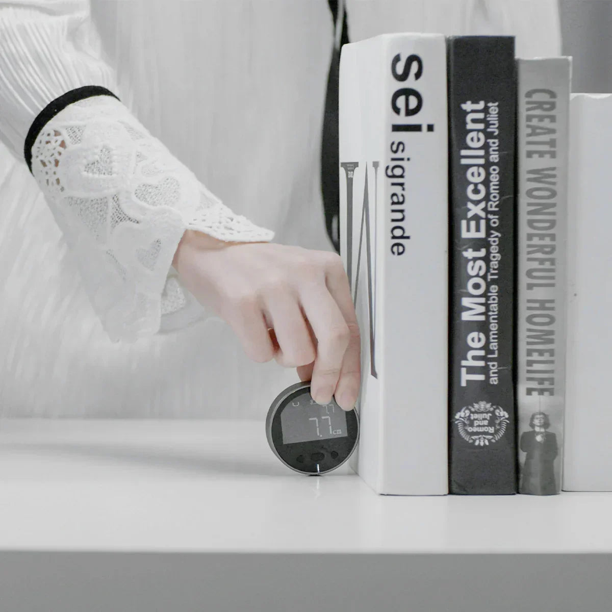 MiniQ Smart Elektroniskt Måttband 📐🔋