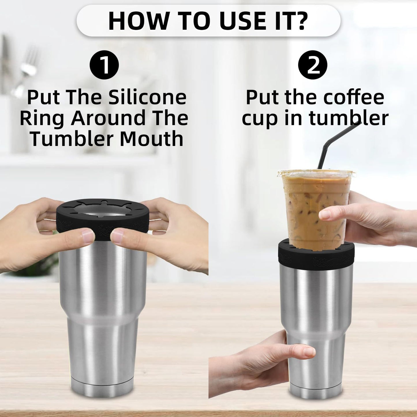 Magic Frozen termos med sugerør – vakuumisolert iskald drikkeflaske i rustfritt stål